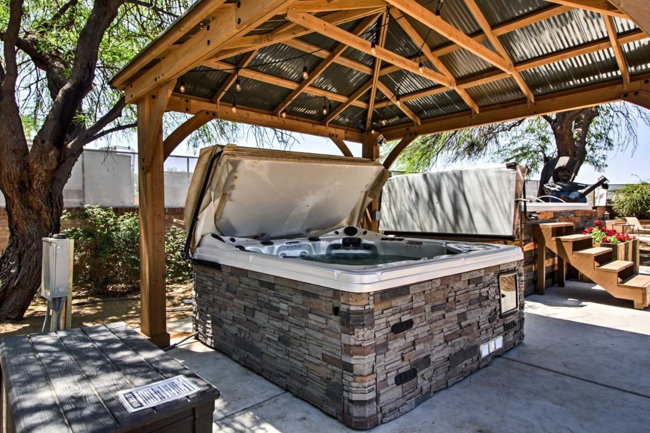 Pet-Friendly Tucson Casita Shared Hot Tub And Porch Vila Exterior foto