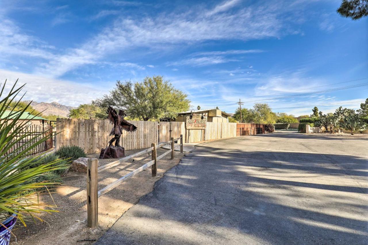 Pet-Friendly Tucson Casita Shared Hot Tub And Porch Vila Exterior foto