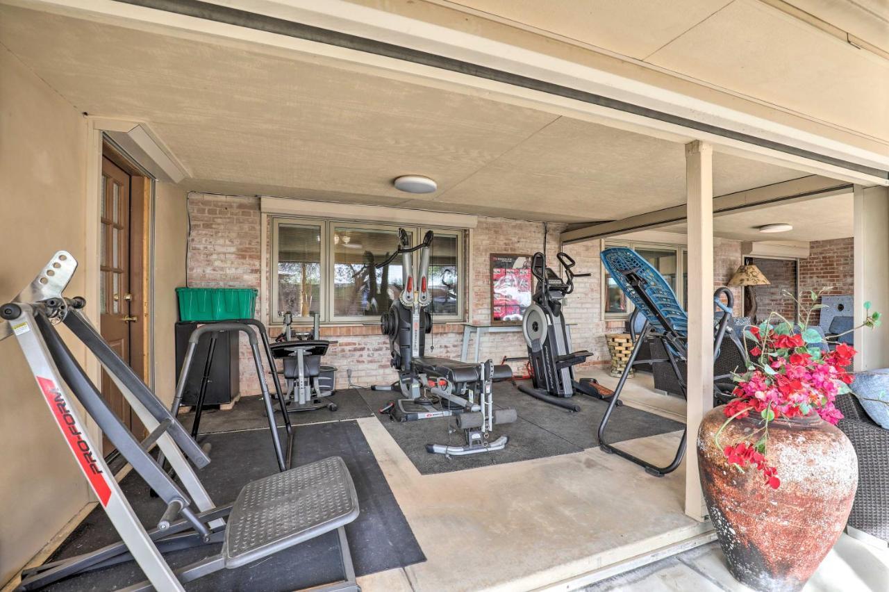 Pet-Friendly Tucson Casita Shared Hot Tub And Porch Vila Exterior foto