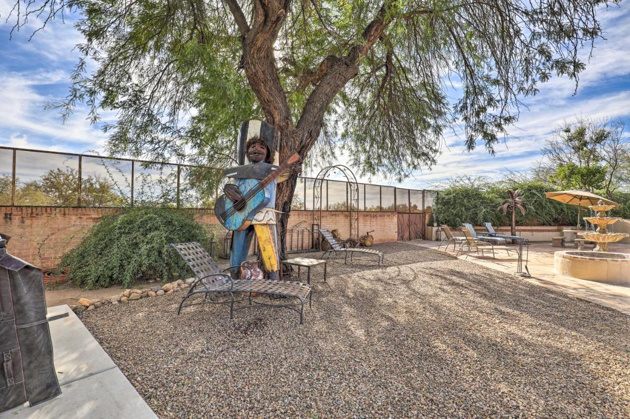 Pet-Friendly Tucson Casita Shared Hot Tub And Porch Vila Exterior foto