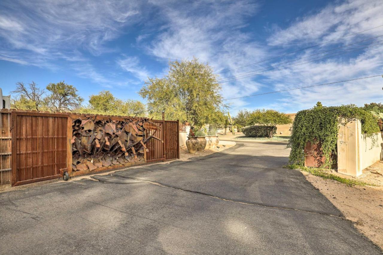 Pet-Friendly Tucson Casita Shared Hot Tub And Porch Vila Exterior foto