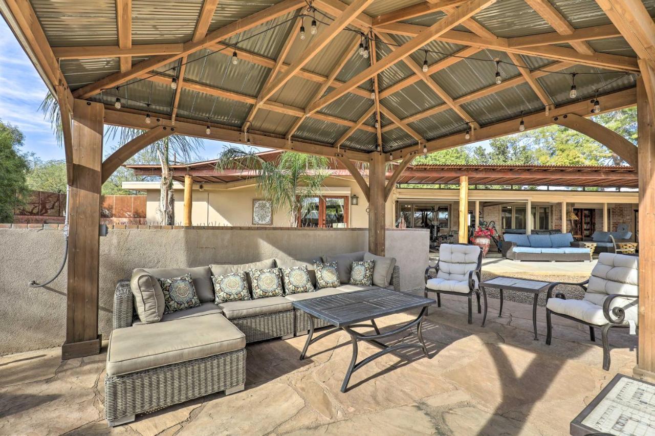 Pet-Friendly Tucson Casita Shared Hot Tub And Porch Vila Exterior foto