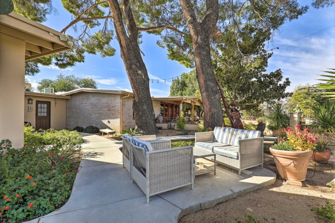 Pet-Friendly Tucson Casita Shared Hot Tub And Porch Vila Exterior foto